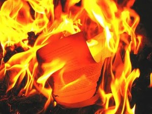 Libros quemados